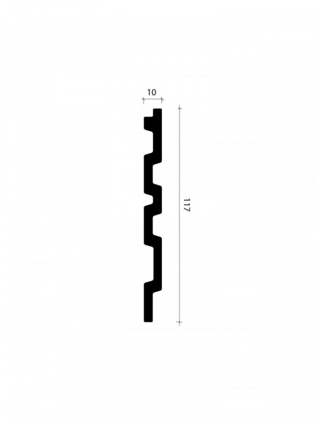 Декоративная панель Alpine Walls LineArt ECO0474