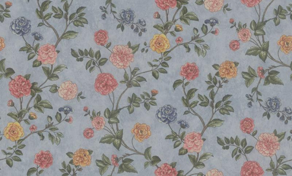 Zambaiti Parati Satin Flowers Z 66807