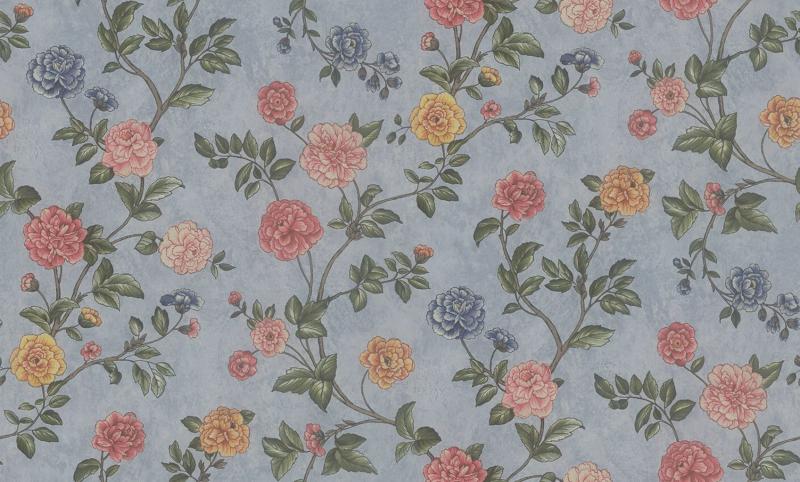 Zambaiti Parati Satin Flowers Z 66807